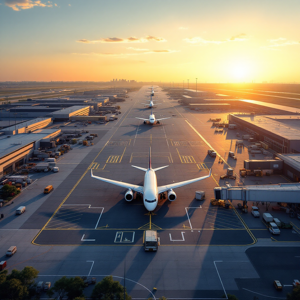 Real-time airport runway and apron safety video analytics