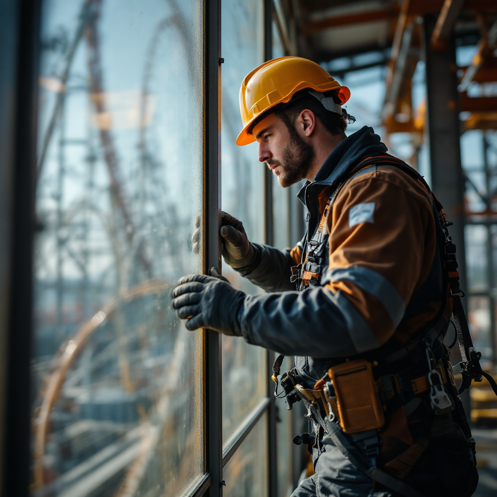 Amusement park safety: PPE compliance in maintenance areas
