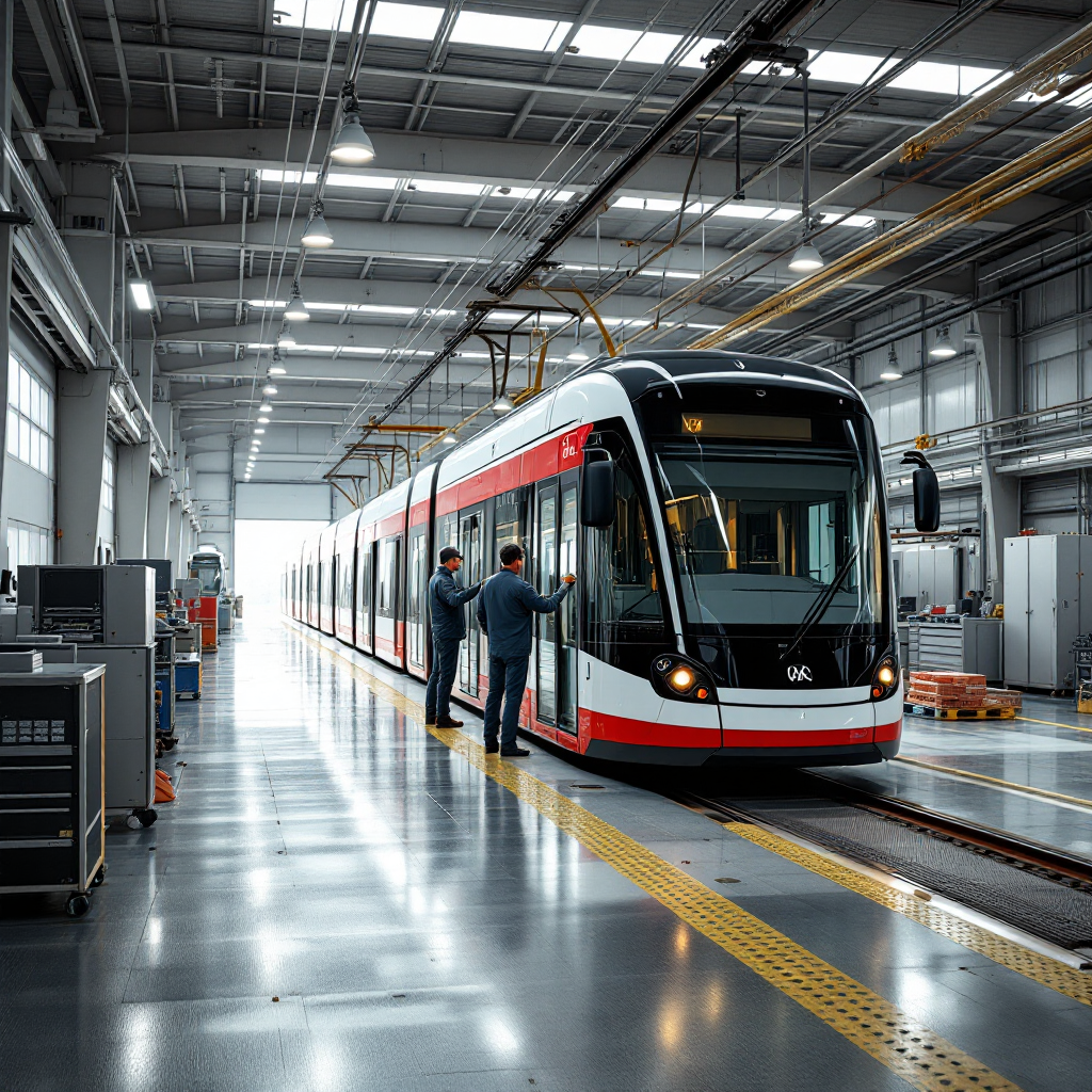 Real-time AI Video Analytics for Trams and Tram Depots