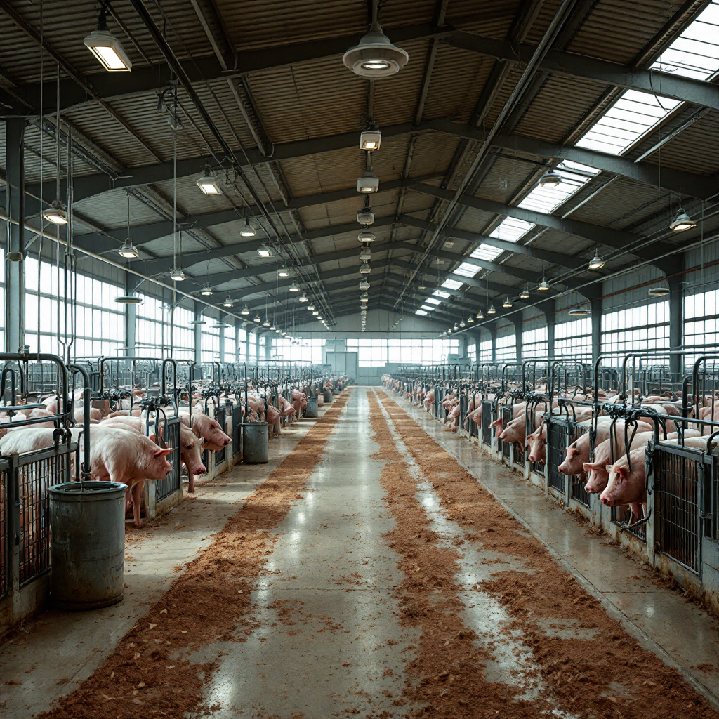 AI camera systems for pig slaughterhouses and welfare