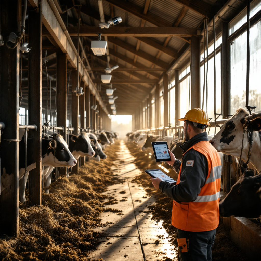 Surveillance du bien-être animal par IA via caméras