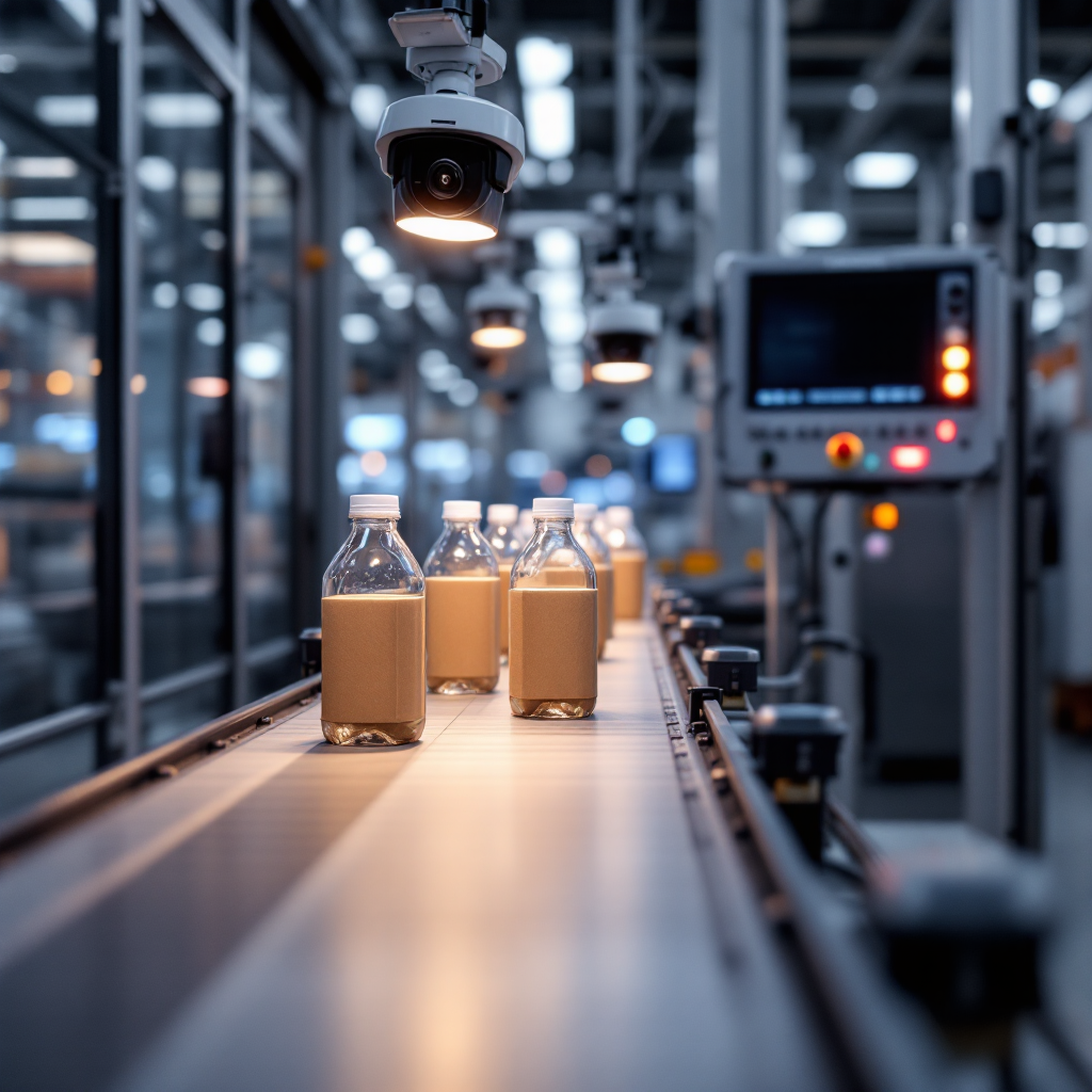 Ispezione tramite visione artificiale AI per il controllo qualit&agrave; del packaging