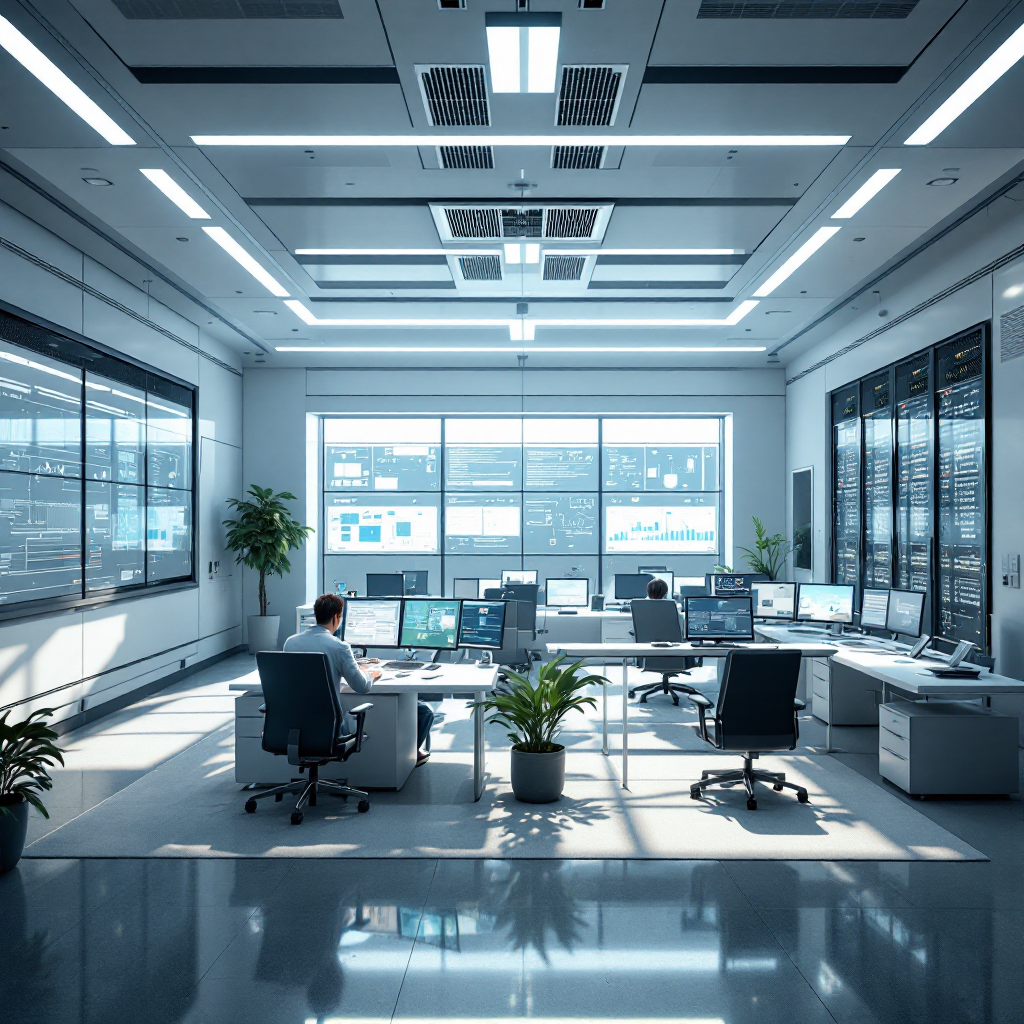 Podstawy centrum sterowania: pokój kontrolny CCTV i ściana wideo