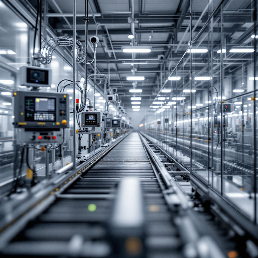 Detecção por IA de equipamentos ociosos em linhas de abate