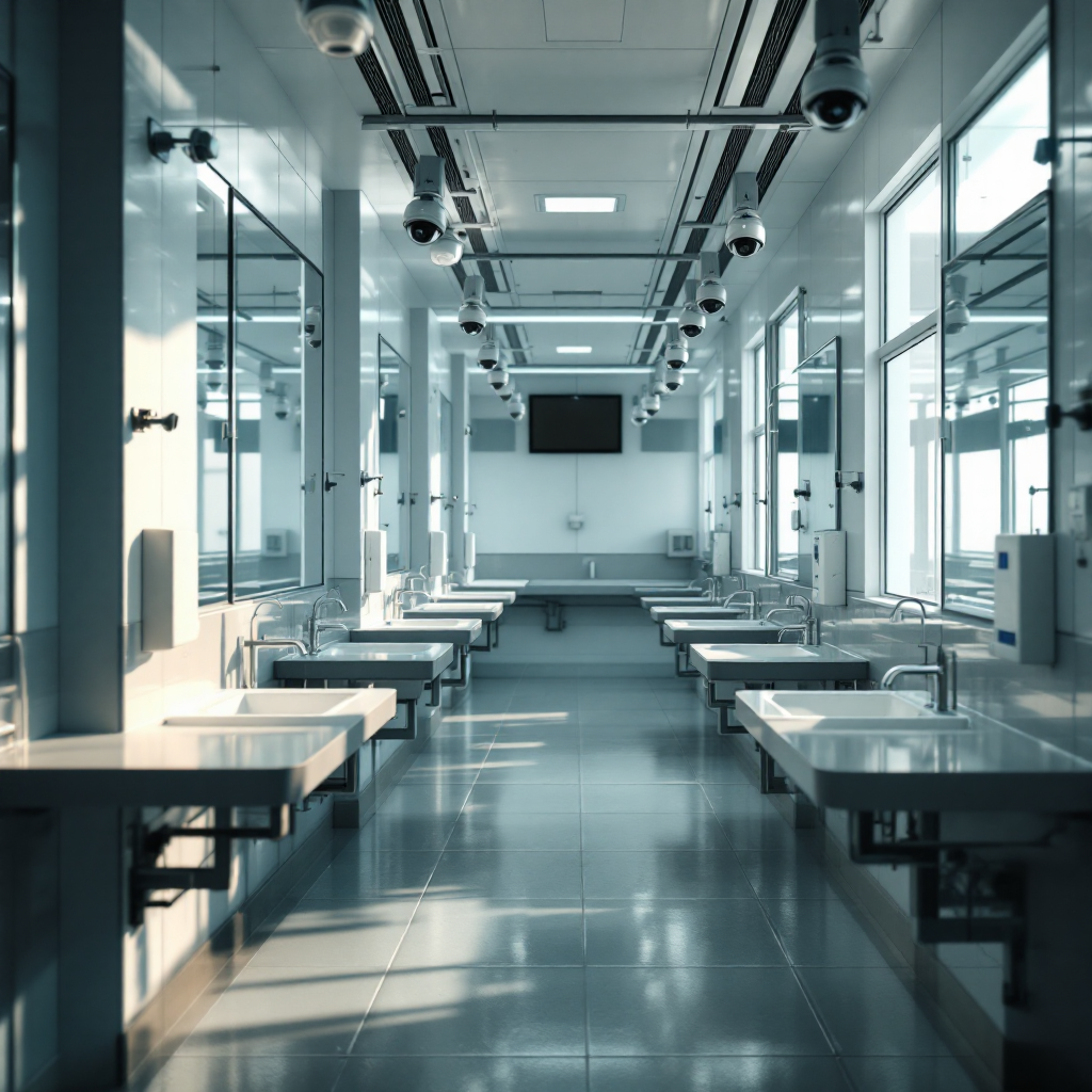 Sistema de monitoramento de higiene das mãos com IA