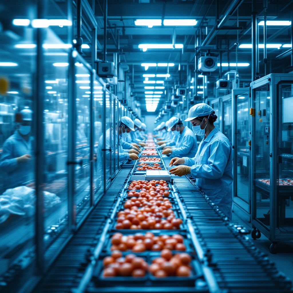 Monitoramento de correia transportadora com detecção de filas por IA