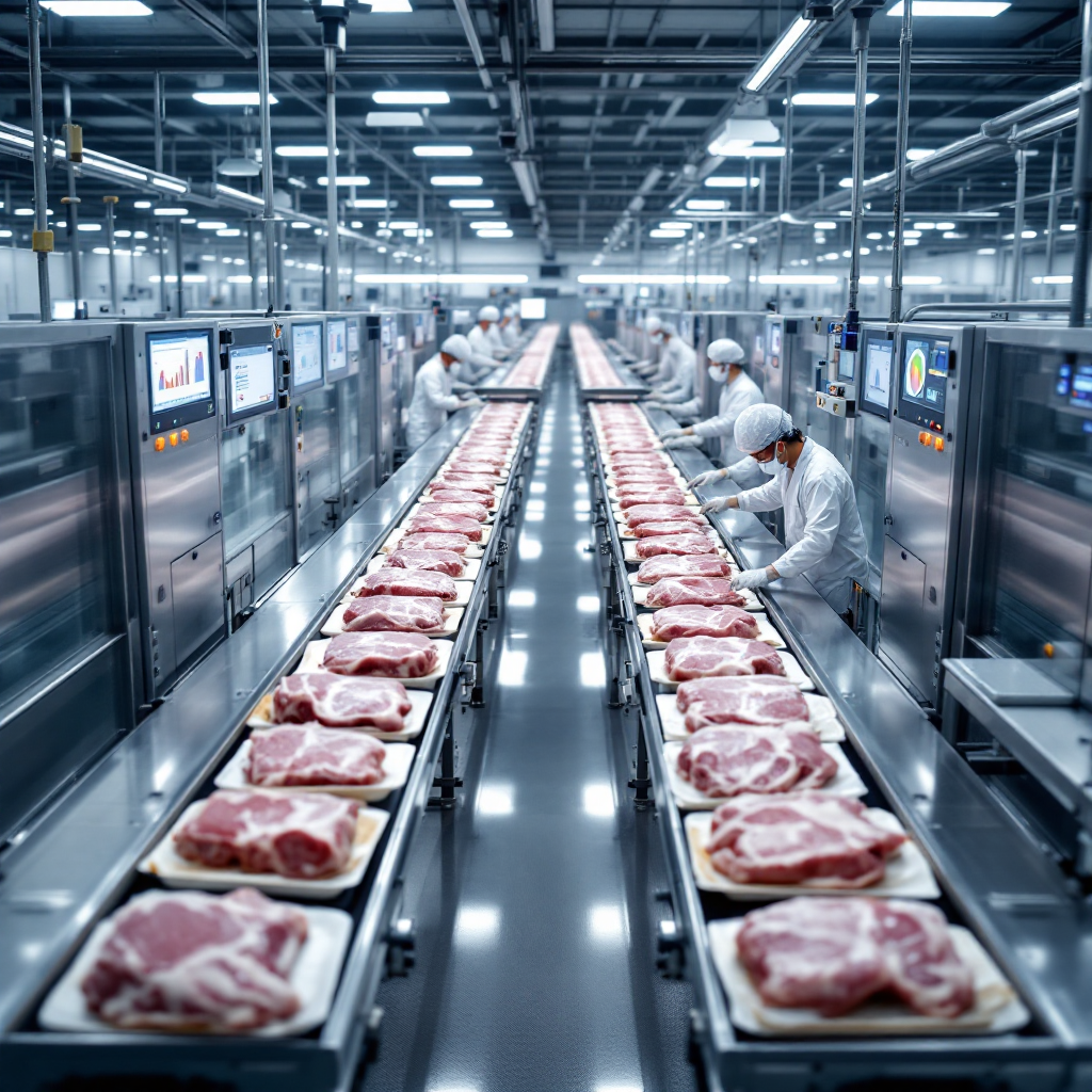 Détection des goulots d’étranglement des processus par IA dans les usines de transformation de viande